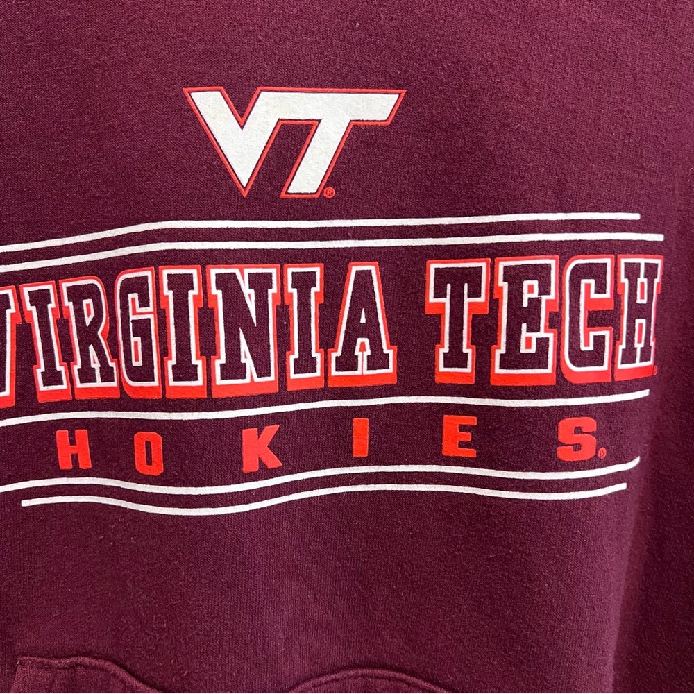 Champion Virginia Tech Hokies hoodie Youth large (10/12)‎ - Picture 2 of 5
